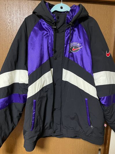Supreme / Nike Hooded Sport Jacket "Purple"