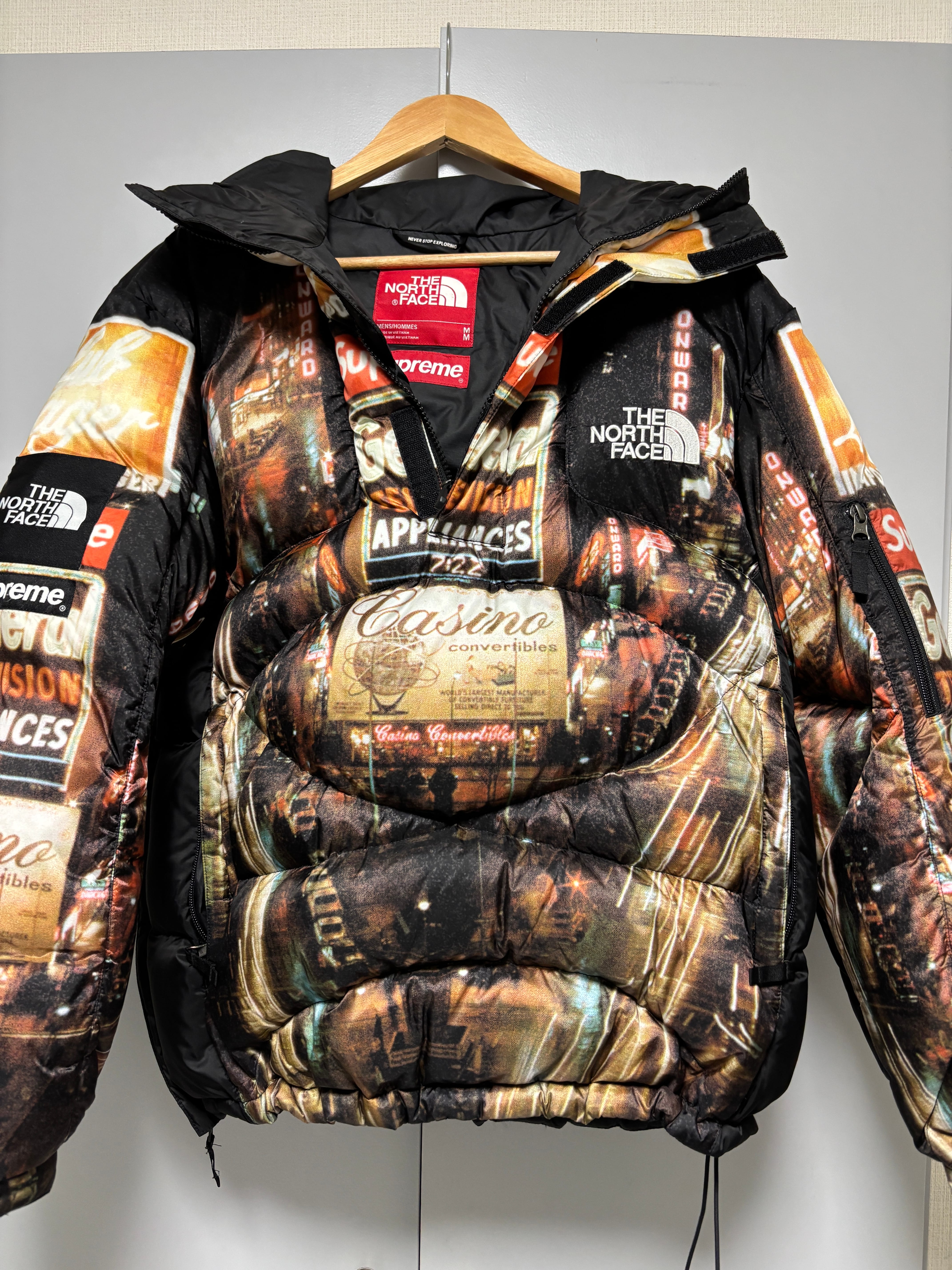 Supreme x The North Face 800-Fill Half Zip Hooded Pullover "Multi"