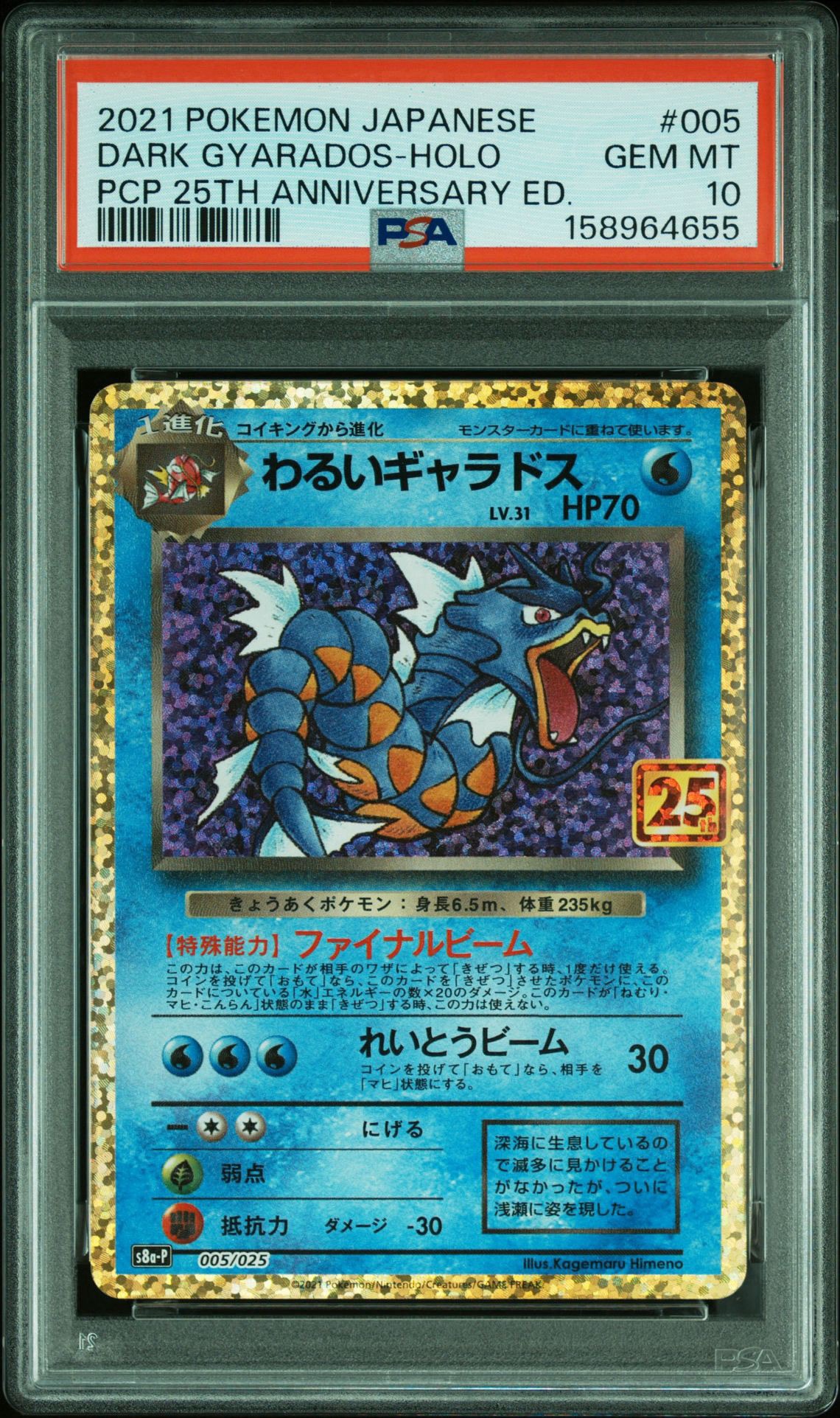 わるいギャラドス: プロモ[S8a-P 005/025](プロモカードパック 25th ANNIVERSARY edition)
