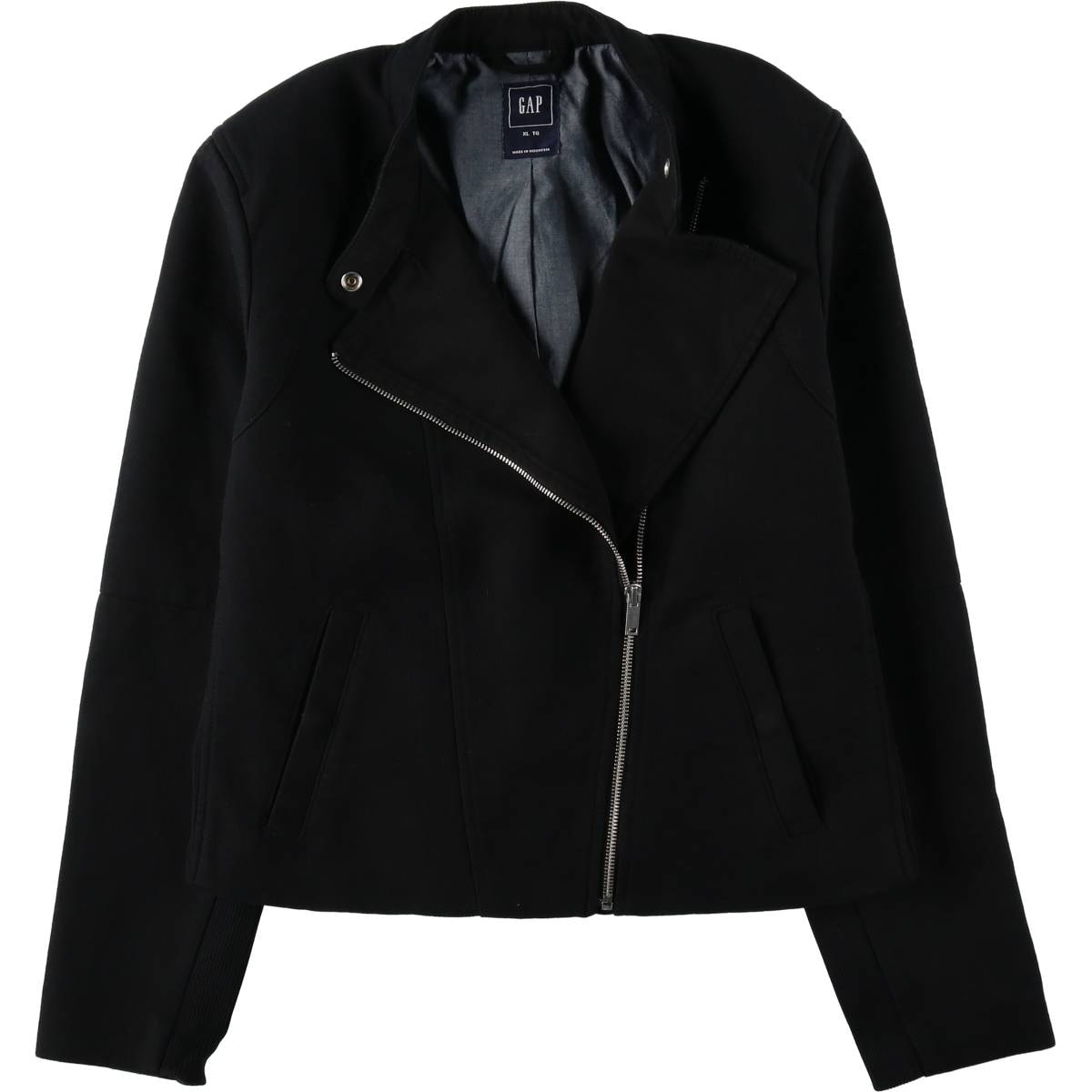 古着 ギャップ GAP ダブルライダースジャケット レディースXL相当/eaa635563