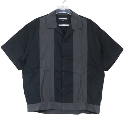 NEIGHBORHOOD Bowling Shirt SS "Black x Gray"
