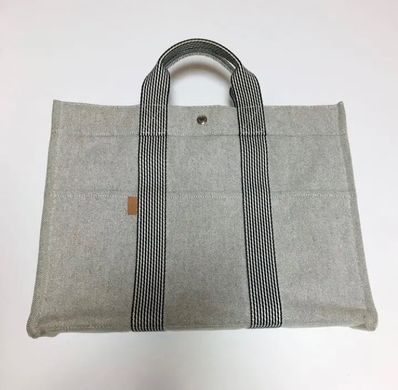 Hermes New Fourre Tout Tote Bag "Gray"