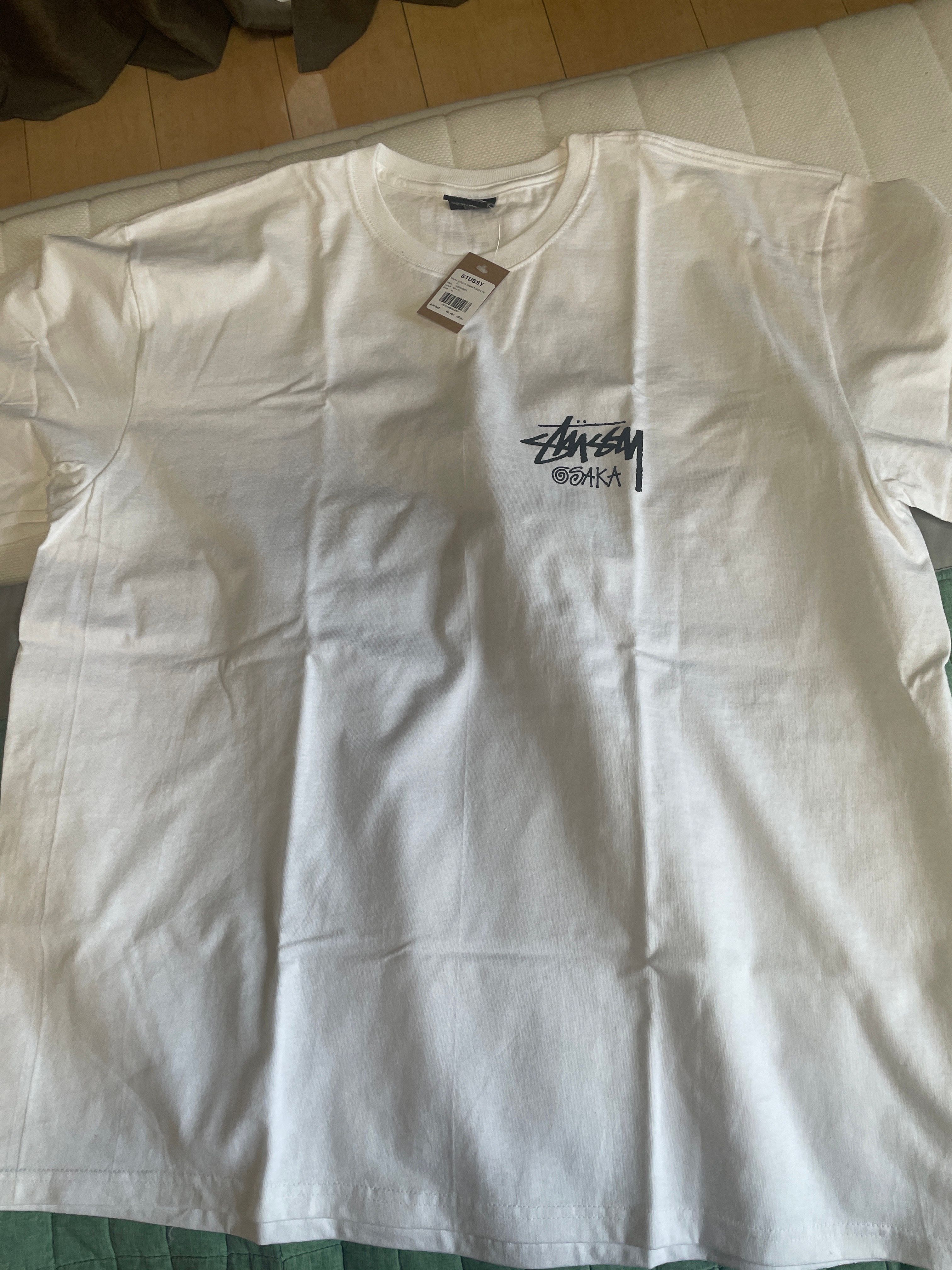 STUSSY STOCK OSAKA SS24TEE WHITE