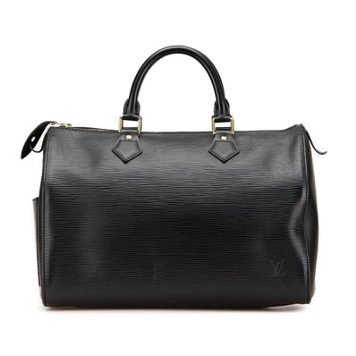 ルイ ヴィトン エピ スピーディ30 ハンドバッグ ボストンバッグ M59022 ノワール ブラック レザー レディース LOUIS VUITTON 中古