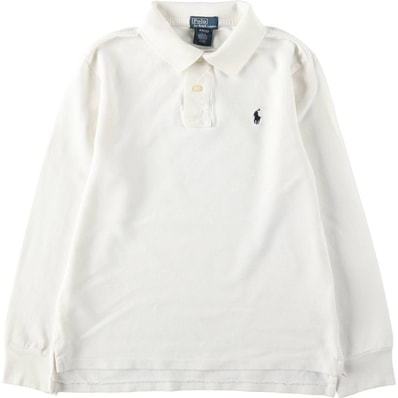 古着 ラルフローレン Ralph Lauren POLO by Ralph Lauren 長袖 ポロシャツ レディースS相当/eaa633946