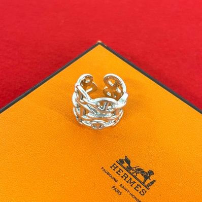 HERMES エルメス アンシェネ GM リング シルバー925 リング・指輪 15号 シルバー
22322