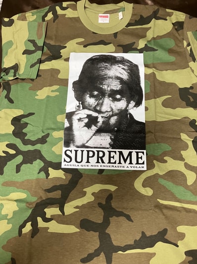 Supreme Aguila Tee "Woodland Camo"