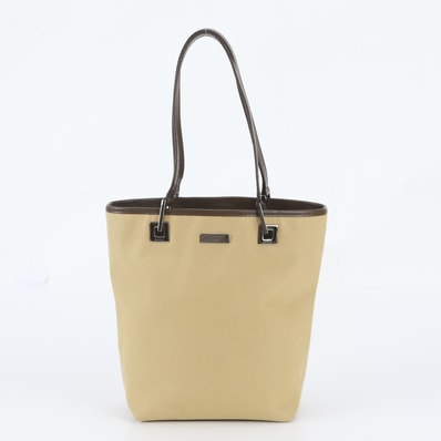 ■極美品 グッチ31244 トート バッグ レザー×キャンバス