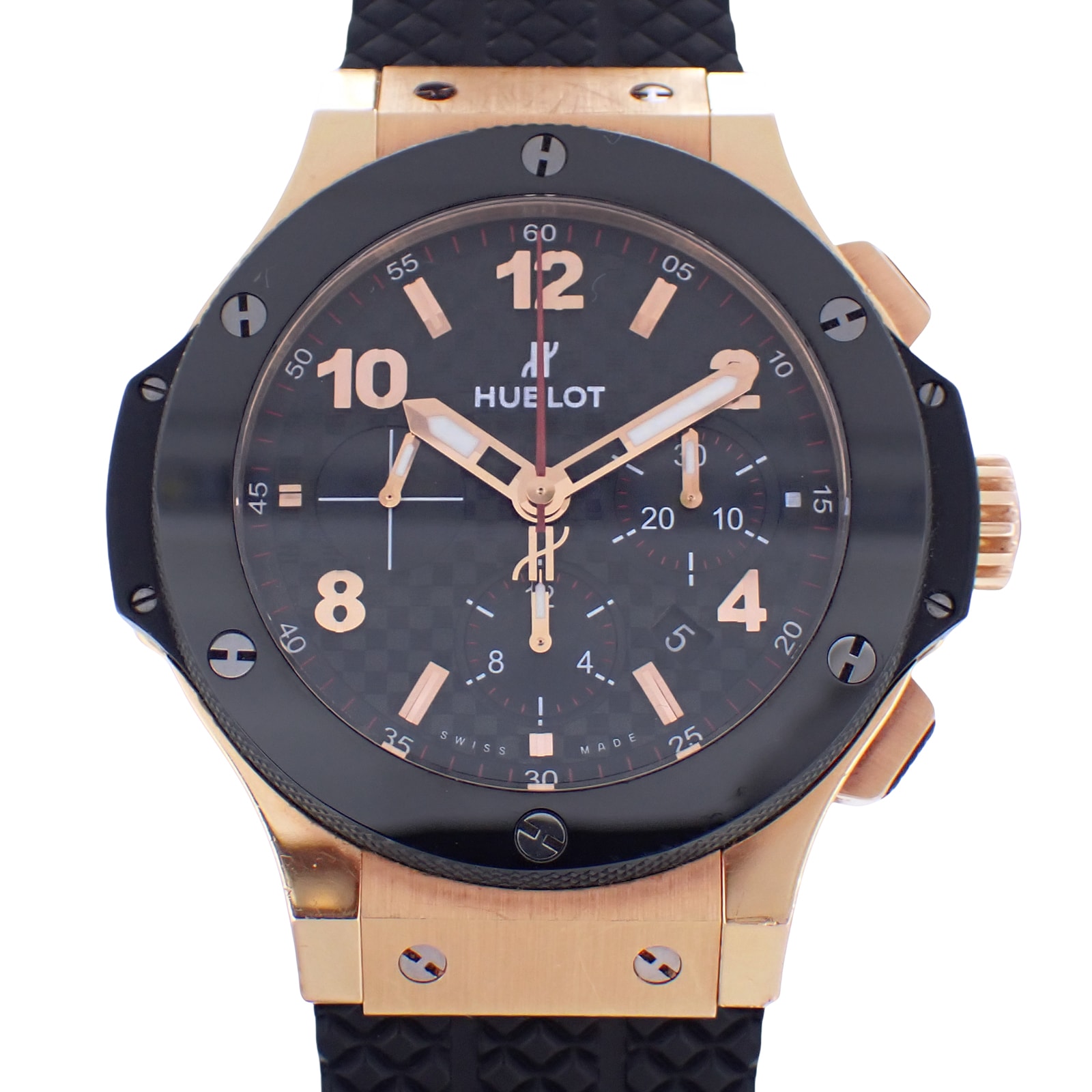 HUBLOT ウブロ  ビッグバン ゴールド セラミック  301.PB.131.RX  メンズ 腕時計