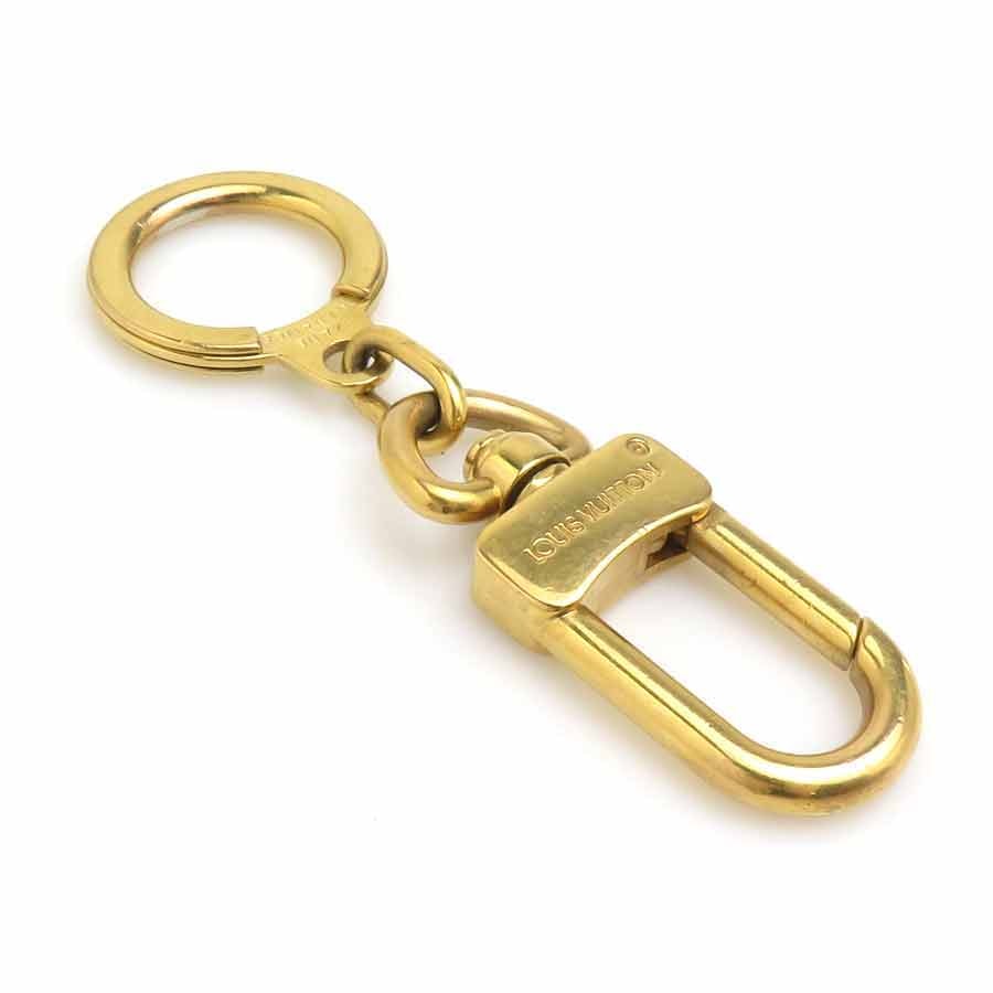 ルイ ヴィトン LOUIS VUITTON チャーム キーリング アノクレ メタル ゴールド ユニセックス M62694【中古】 h32475a