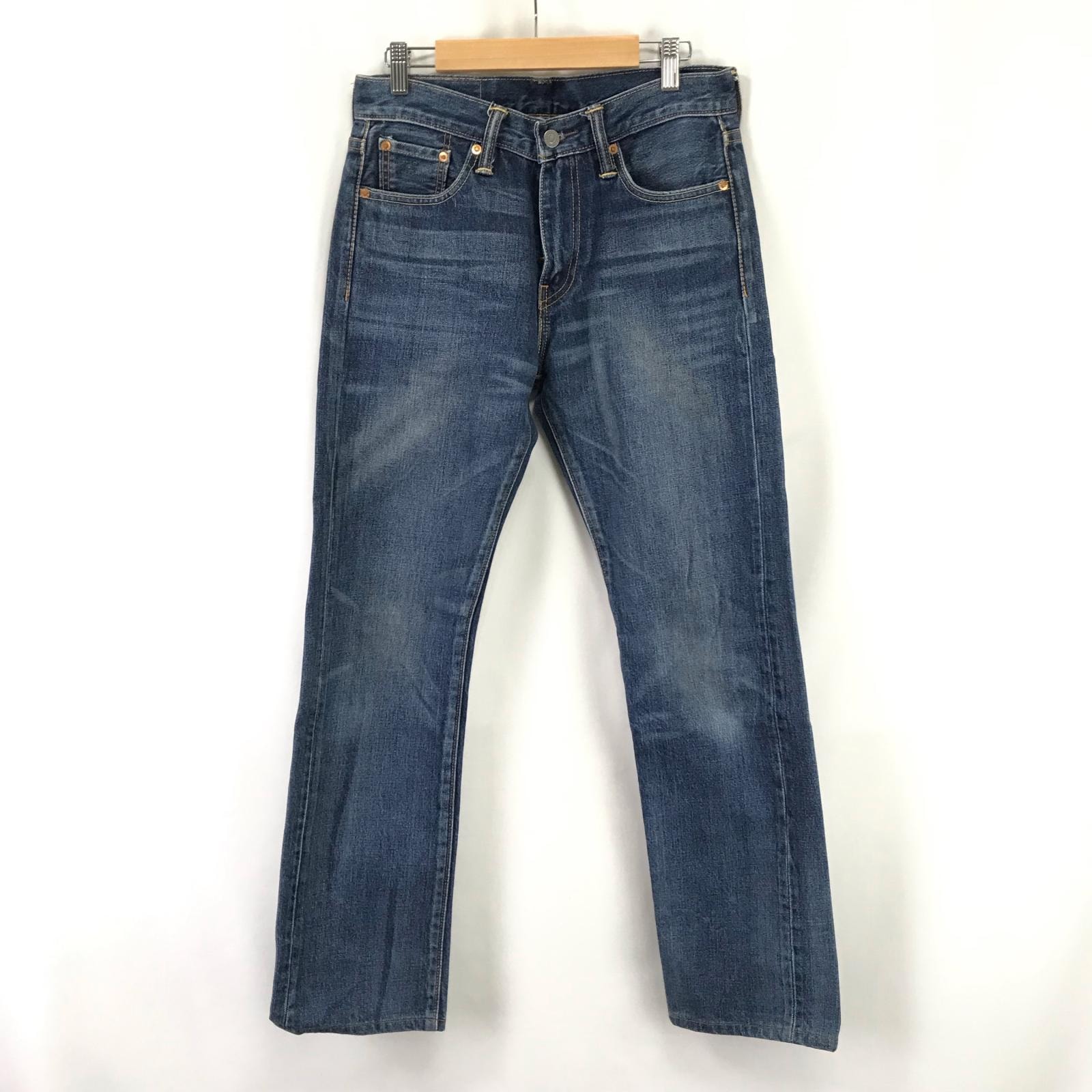 Levi's【リーバイス】 513/デニムパンツ【W28/メンズS程度/股下76cm/濃紺/blue】ズボン/ボトムス/Pants/Trouser◆BJ058-d