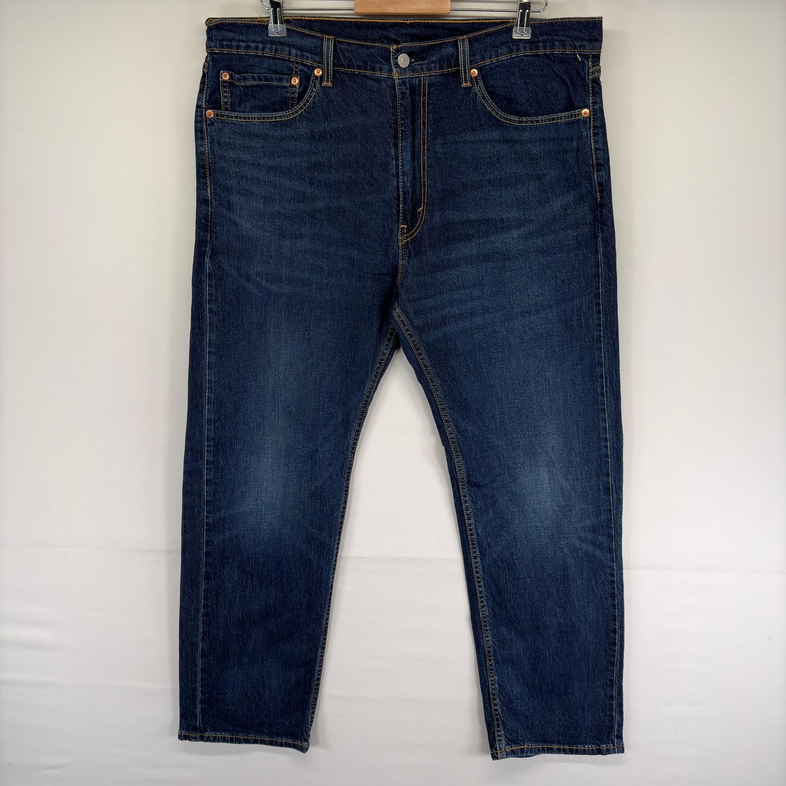 古着 リーバイス Levi's デニム パンツ デニムパンツ ジッパーフライ 5ポケット Gパン ジーンズ 505 W38 L30  ブルー系 メンズ