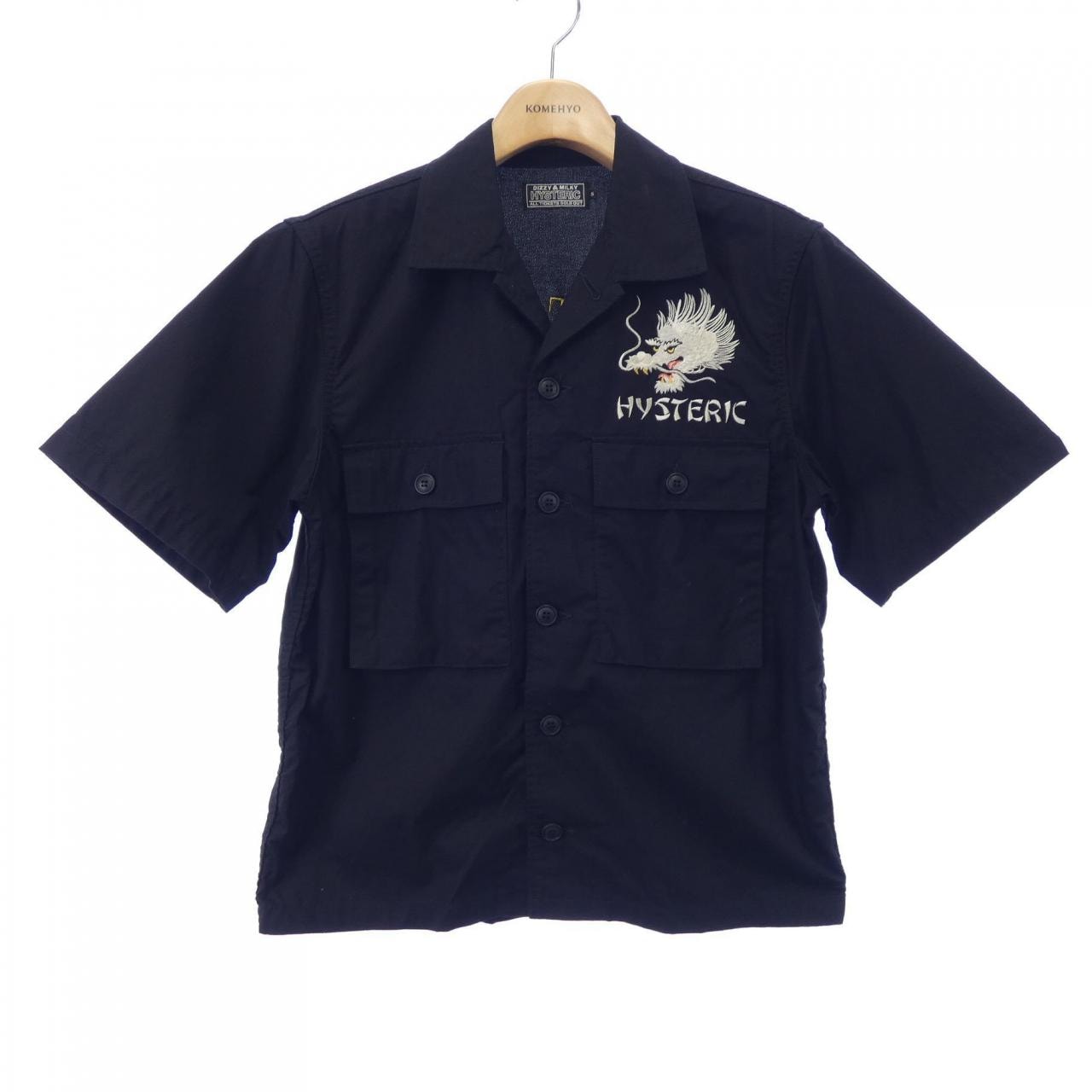 ヒステリックグラマー HYSTERIC GLAMOUR 02251AH04 S/Sシャツ