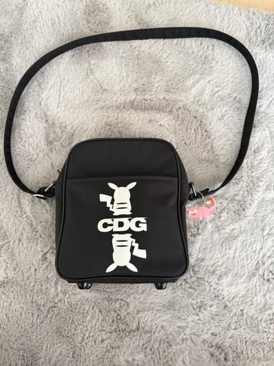 Comme des Garcons Pokemon Shoulder Bag "Black"