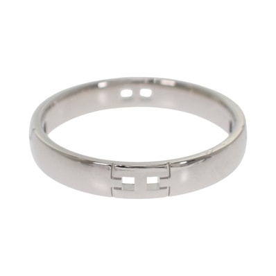 エルメス ヘラクレス 18号 リング K18WG #59【中古】【Aランク】