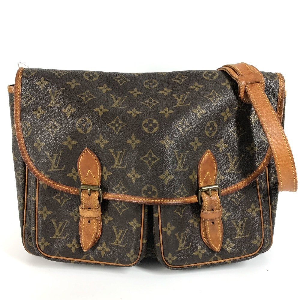 ルイヴィトン LOUIS VUITTON サック バザス ジャポン M99013 モノグラム 斜め掛け カバン フラップ ショルダーバッグ モノグラムキャンバス ブラウン