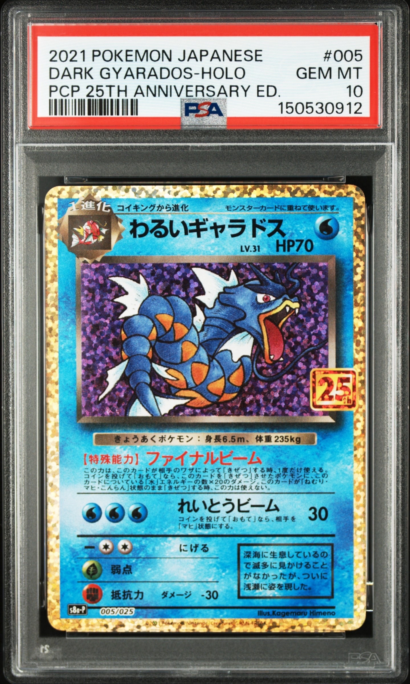 わるいギャラドス: プロモ[S8a-P 005/025](プロモカードパック 25th ANNIVERSARY edition)
