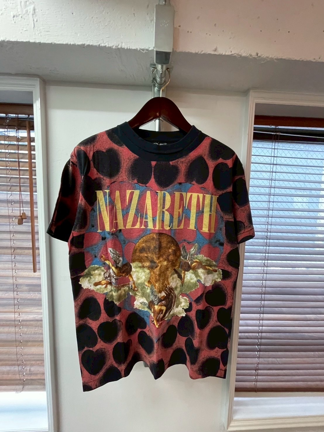 SAINT Mxxxxxx HEART TEE "Black"