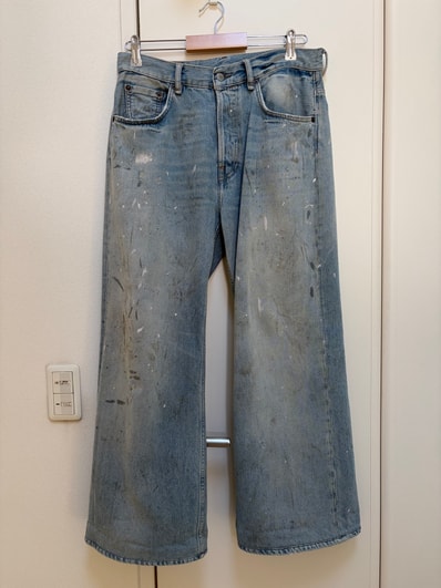 Acne Studios Loose Fit Jeans - 2021M "Light Blue"