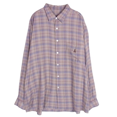 SOPHNET. ソフネット 長袖シャツ 21AW SOPH-212044 SCORPION BAGGY REGULAR COLLAR SHIRT ブラウン系 M【中古】
