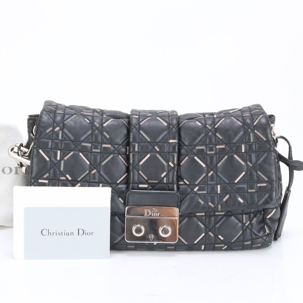 クリスチャンディオール カナージュニューロックショルダーバッグ