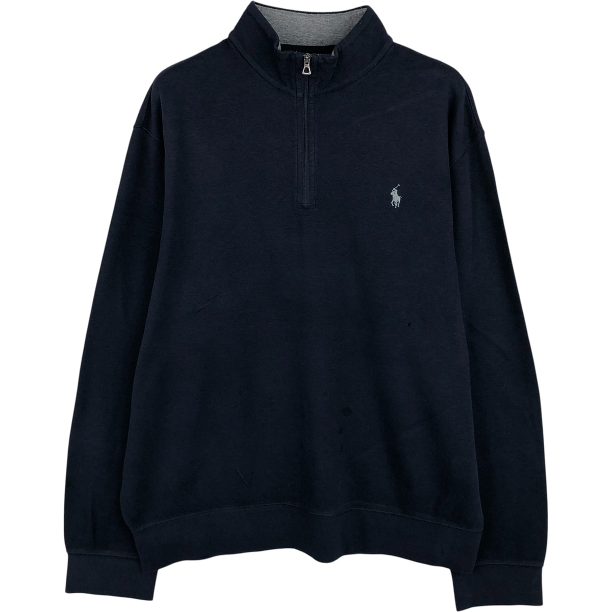 古着 ラルフローレン Ralph Lauren POLO RALPH LAUREN ハーフジップスウェットシャツ トレーナー メンズL相当/eaa616485