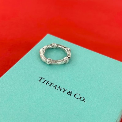 TIFFANY&Co. ティファニー バンブー リング シルバー925 リング・指輪 8号 シルバー
01701