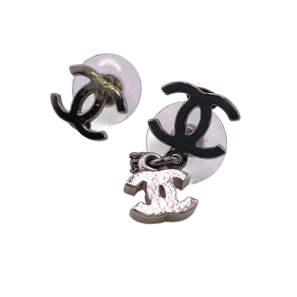 シャネル CHANEL ピアス ココマーク 06P シルバー