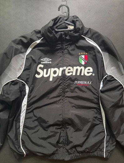 Supreme / Umbro Track Jacket "Black"