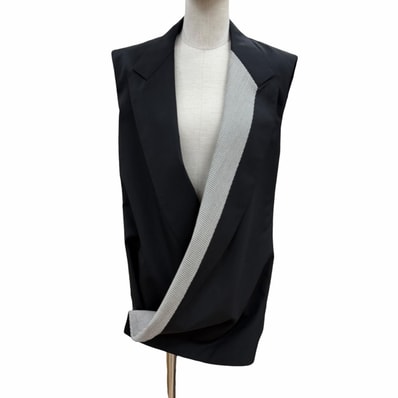 極美品 ルイヴィトン ベスト ブラック レディース 34