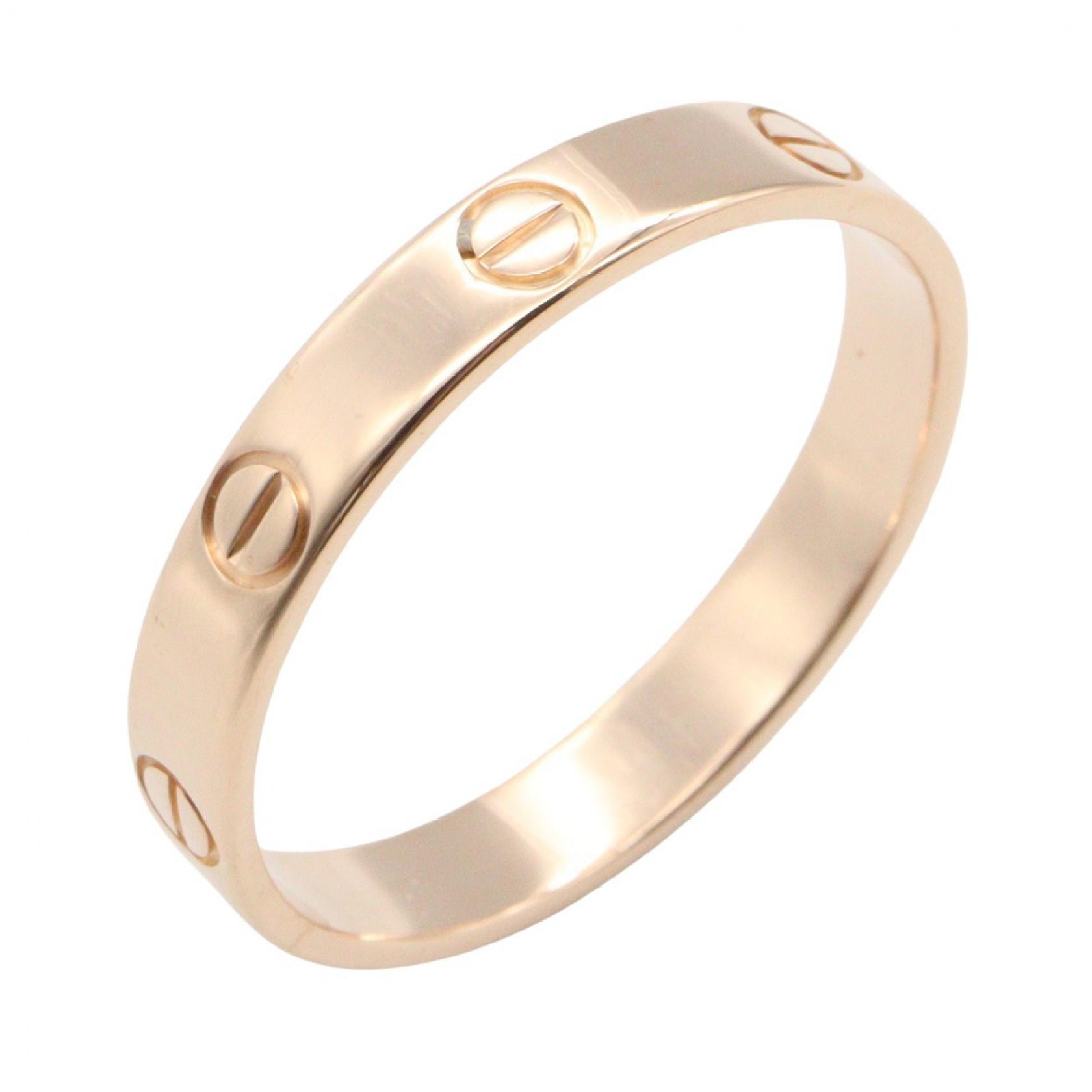 カルティエ CARTIER ミニラブリング リング・指輪 ジュエリー K18PG(ピンクゴールド) メンズ レディース ゴールド系 B4085200 【中古】