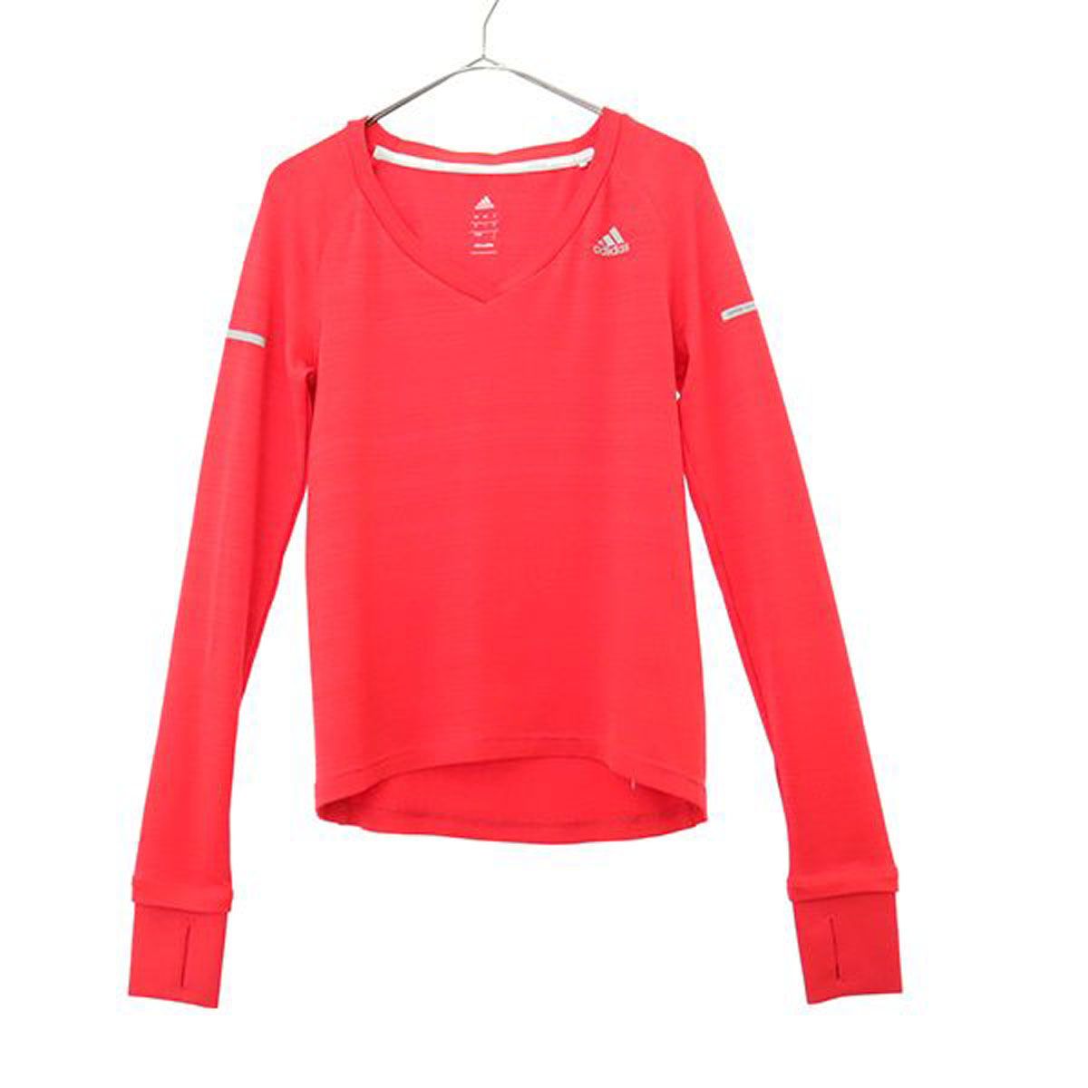 adidas ランニング 長袖 Tシャツ