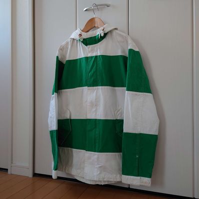 Supreme/シュプリーム Striped parka/ストライプパーカー