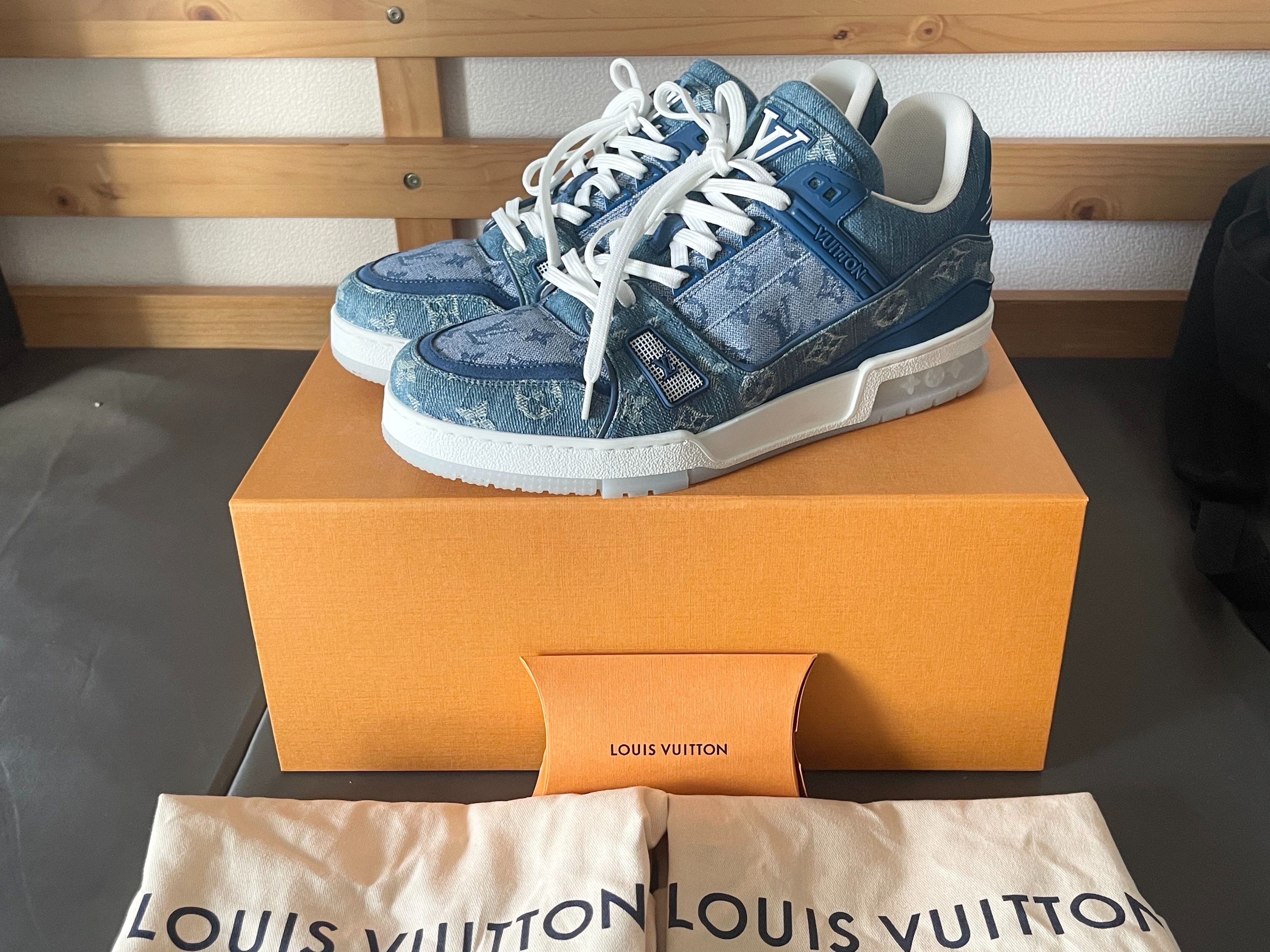 LouisVuitton Trainer Denim Sneaker