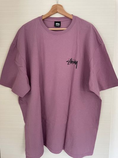 ステューシー IST LION TEE ORCHID XXL