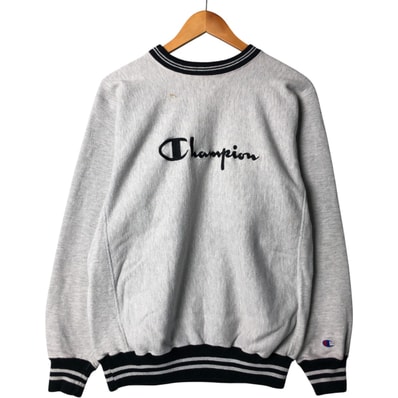 古着 90年代 チャンピオン Champion REVERSE WEAVE リバースウィーブ 刺繍タグ カレッジスウェットシャツ トレーナー USA製 メンズL相当 ヴィンテージ/eaa583224