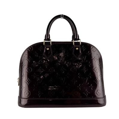 ルイ ヴィトン LOUIS VUITTON ハンドバッグ モノグラム ヴェルニ アルマPM モノグラムヴェルニ アマラント レディース M91611【中古】 z10209