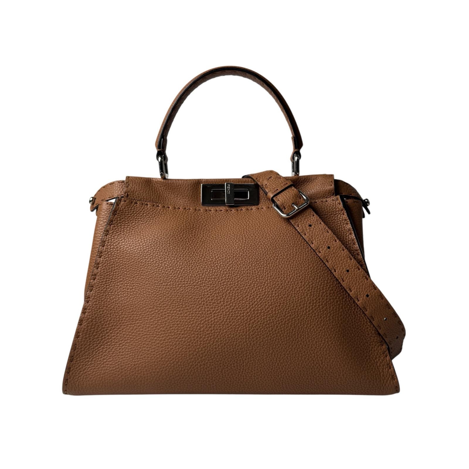 フェンディ FENDI セレリア フェンディピーカブー 2way ショルダーバッグ ハンドバッグ 8BN290 斜めがけ クロスボディ レディース