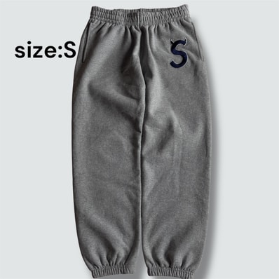Supreme S Logo Sweatpant "Heather Grey" (22FW)