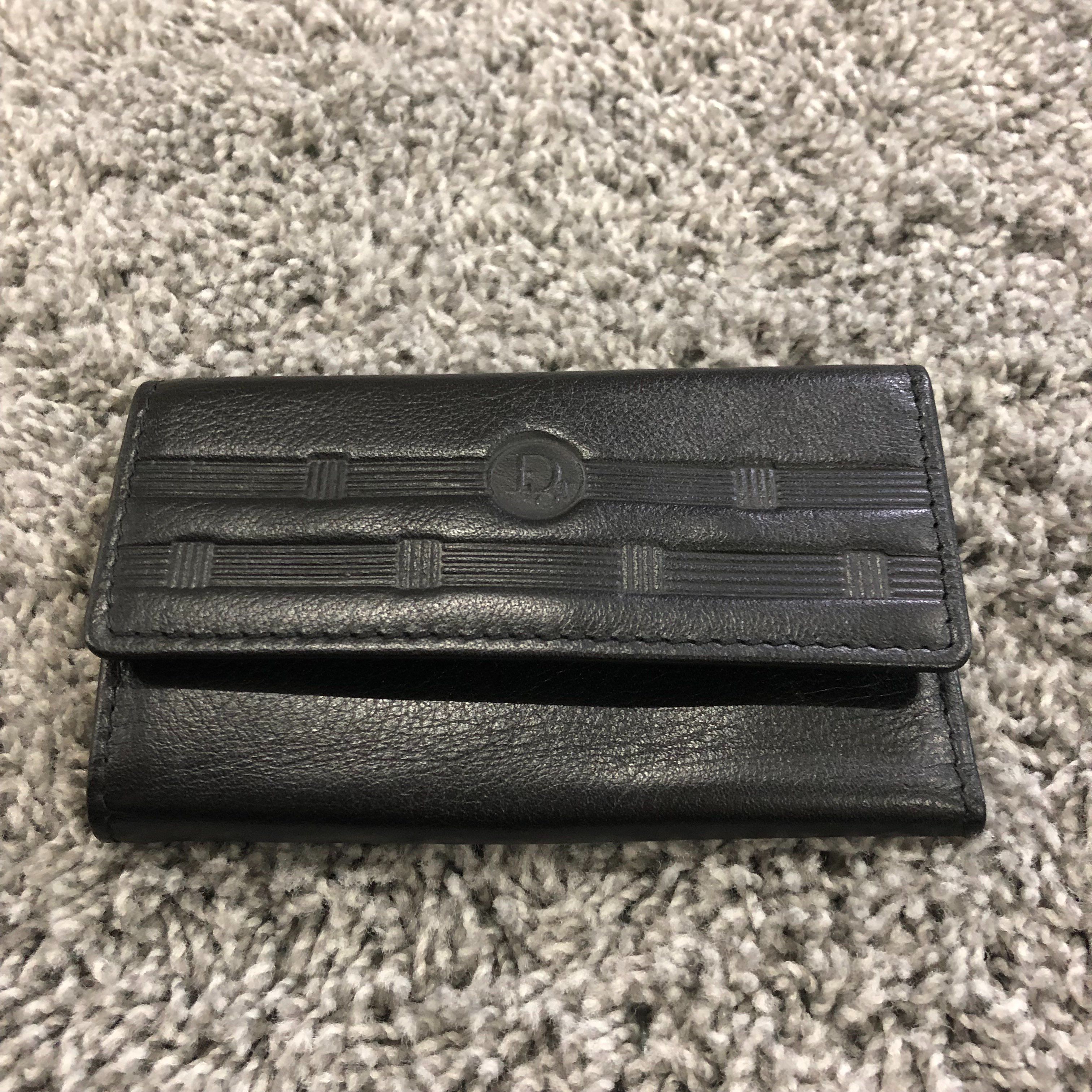 Dior 6 Key Case "Black/Gold"