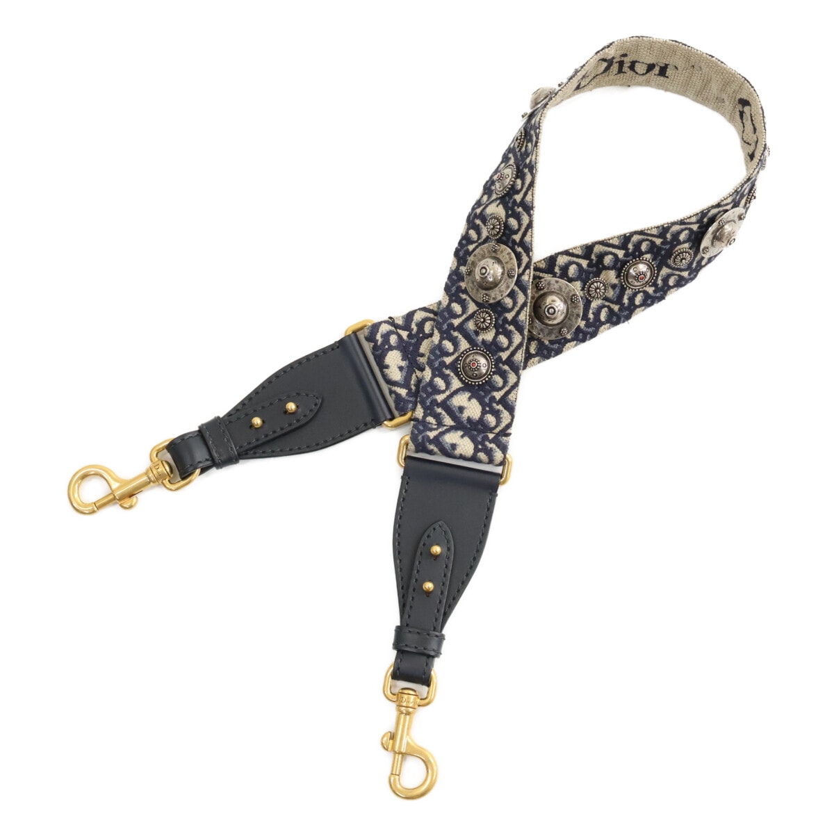 クリスチャンディオール オブリーグ コンチョ ディオリッシモ  バッグストラップ