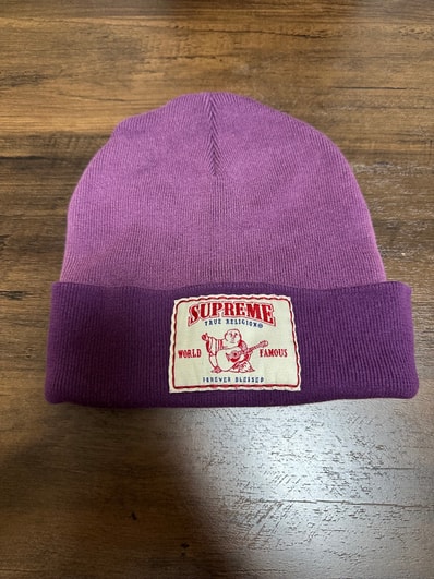 Supreme / True Religion® Beanie "Purple"