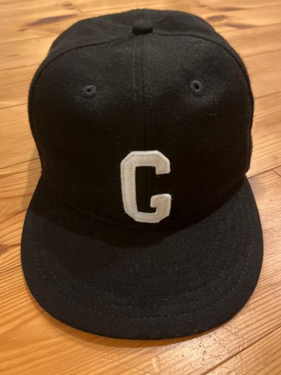 fear of god G logo newera cap