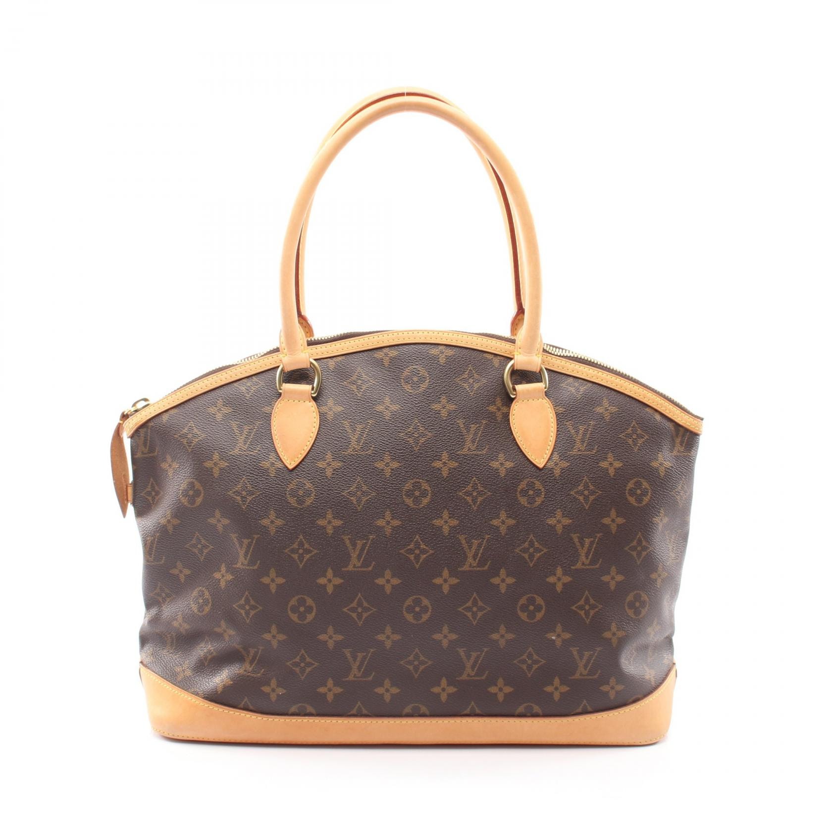 ルイ・ヴィトン LOUIS VUITTON ロックイットオリゾンタル モノグラム トートバッグ バッグ PVCコーティングキャンバス レザー モノグラム レディース ブラウン系 M40104 【中古】