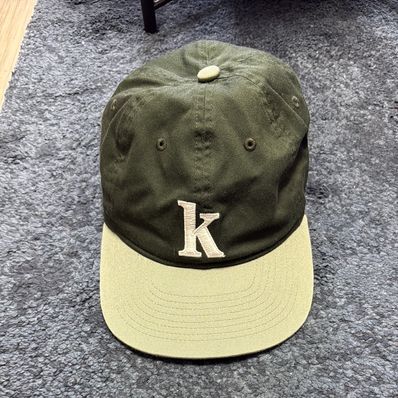 Kith Crochet K Aaron Classic Cap With Suede Brim "Machine"