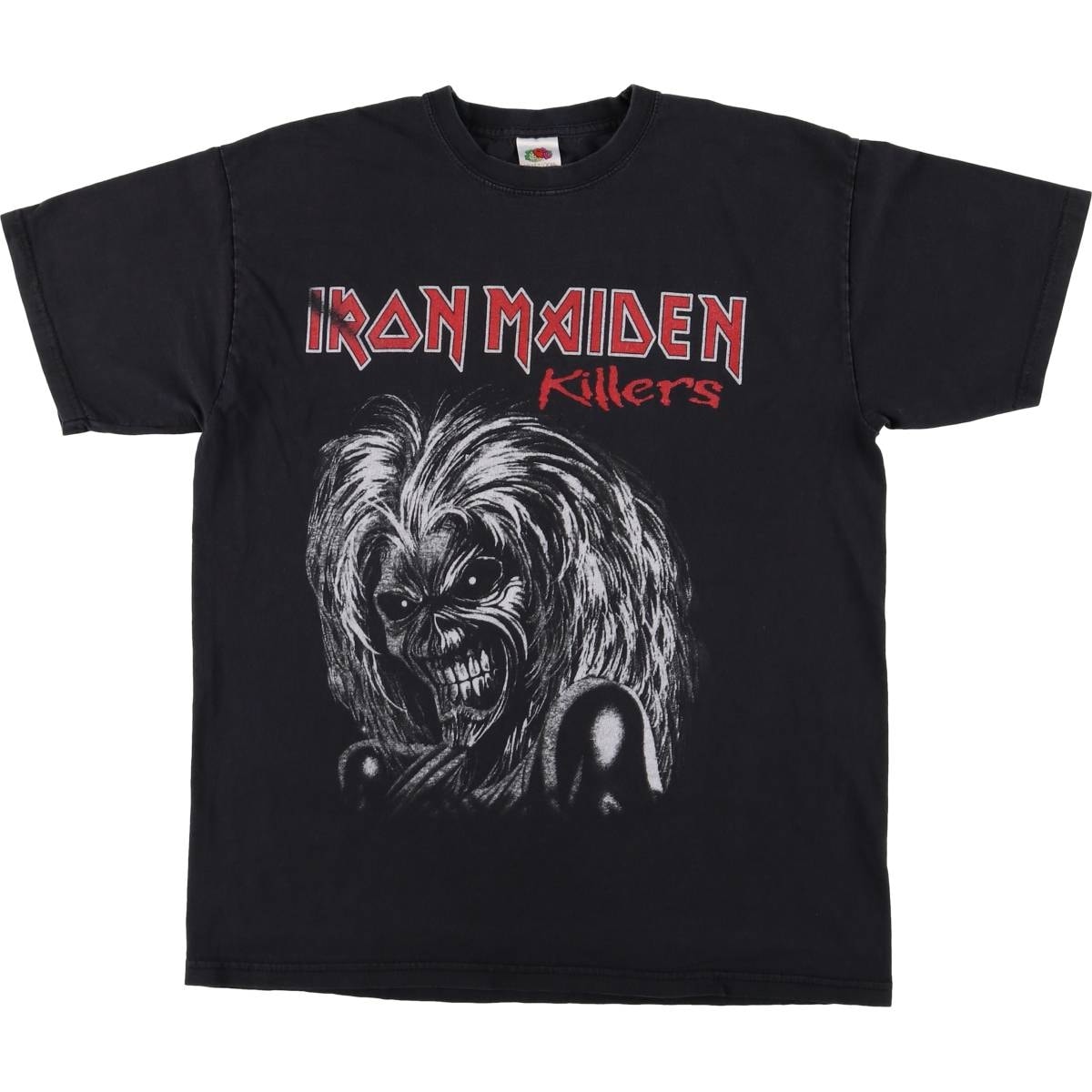 古着 フルーツオブザルーム FRUIT OF THE LOOM IRON MAIDEN アイアンメイデン バンドTシャツ バンT メンズM相当/eaa565134