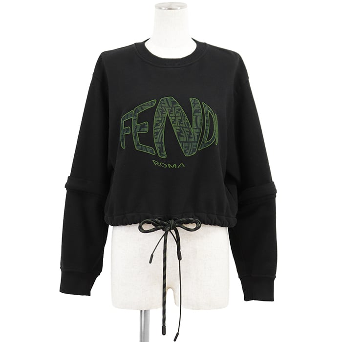 B (目立った傷や汚れなし)】SALE【美品】FENDI フェンディ クロップド B (目立った傷や汚れなし)】SALE【美品】FENDI フェンディ クロップド