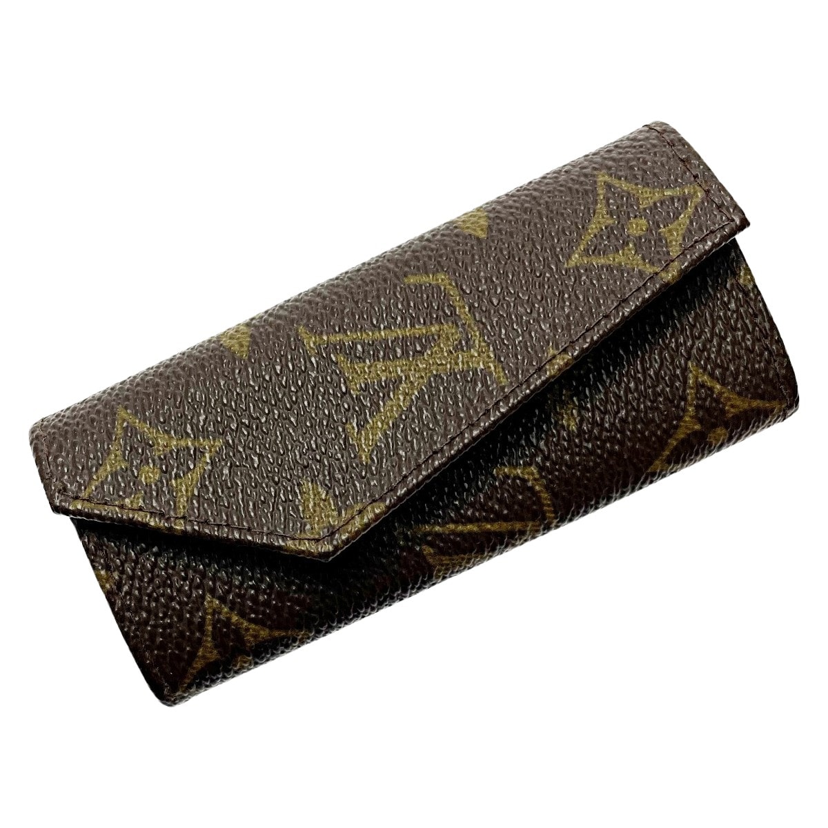 LOUIS VUITTON ルイヴィトン ミュルティクレ4(旧型) モノグラム キーケース 4Pフック ヴィンテージ ゴールド金具