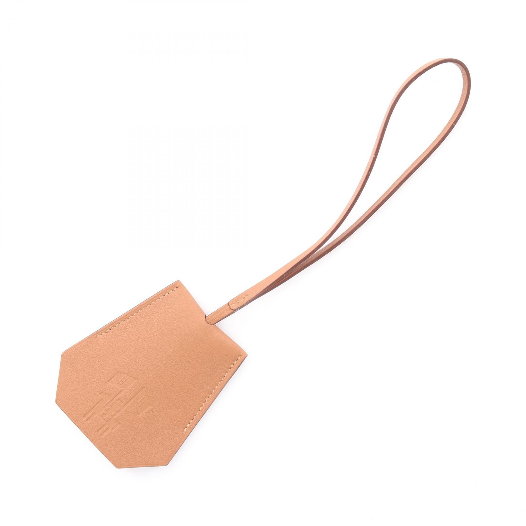 エルメス HERMES クロシェット イヤーズギフト2024 チャーム アクセサリー レザー ヴォースイフト ヴォースイフト ゴールド レディース ブラウン系 【中古】