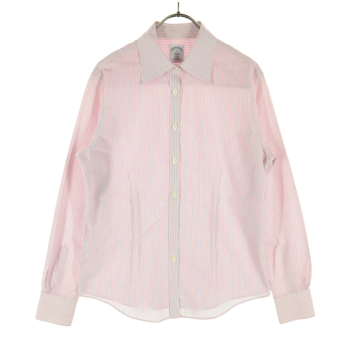 Brooks Brothers ブルックスブラザーズ 長袖 シャツ 4 レッド系